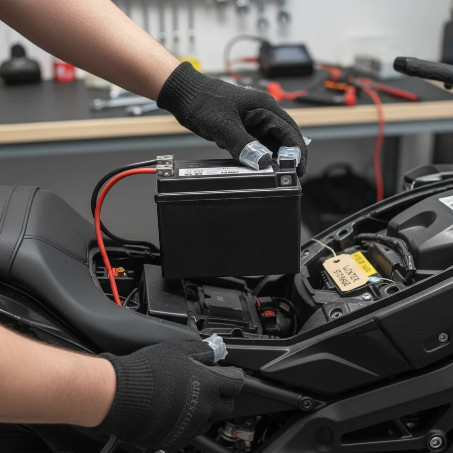 Superbike Battery Maintenance