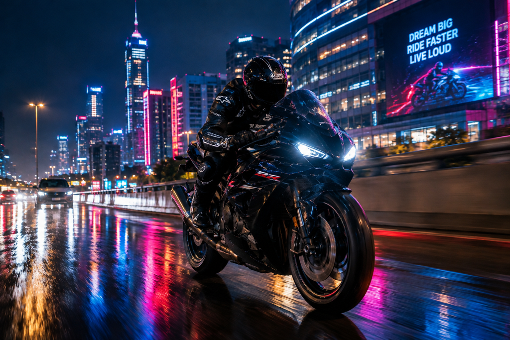 Night Bike Rider